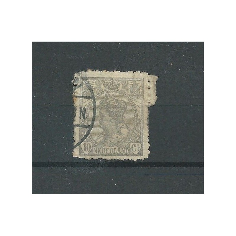 Netherlands 83 with "Particulier doorgestoken"  VFU/used  CV ?? €