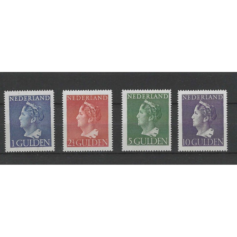 Nederland 346-349 Wilhelmina  MNH/postfris CV 455 € Certificaat !!