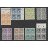 Nederland R33-56  Viezijdige roltanding blokjes van 4 MNH/MH CV 1700 €