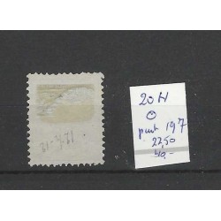 Netherlands 20H Willem III 1872 with numeral dot cancel 197  VFU/used CV 62,5 €