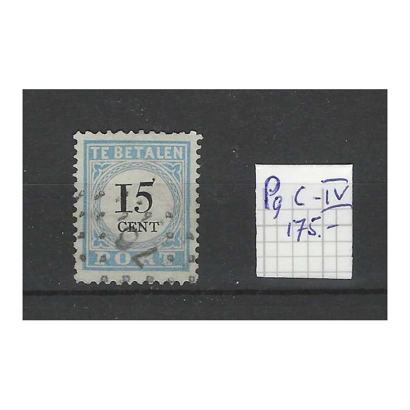 Nederland P9C-IV  port 1881 VFU/gebr CV 175 €