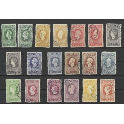 Nederland 90A-99A, 90B-101B Jubileum 1913 VFU/gebr  CV 1145 €