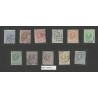 Netherlands 19-29 Willem III 1872  tandingscolectie VFU/used CV 2600 €