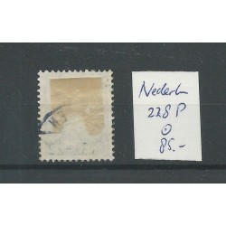 Netherlands 228P  Child Welfare 1928  plate flaw VFU/used  CV  85 €