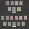 Netherlands 19-29 Willem III 1872  tandingscolectie VFU/used CV 2600 €