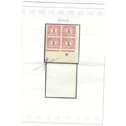 Netherlands 51 Numeral  TANDINGSVARIATIE  VFU/used CV ??? €  Certificate