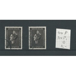 Netherlands  310P &  310P1   VFU/used   CV 11 €