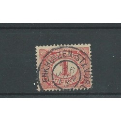 Netherlands  51 with "ENKHUIZEN-STAVOREN 1913"  large round cancel  VFU/used  CV 5+ €
