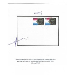 Netherlands 1174 SHIFTED Red-Druk  VFU/used CV ??? €  Certificate