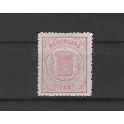 Netherlands 16A Arms  MH/unused CV 250 € certificate !!