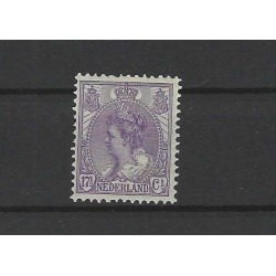 Nederland 66D Wilhelmina  MNH/postfris CV 135 € attest !!