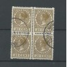 Netherlands R68 Syncopated perforation block of 4 VFU/used  CV 115+ €