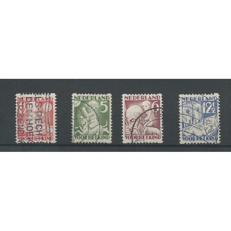 Netherlands R86-89 CHILD WELFARE 1930  VFU/used CV 35 €