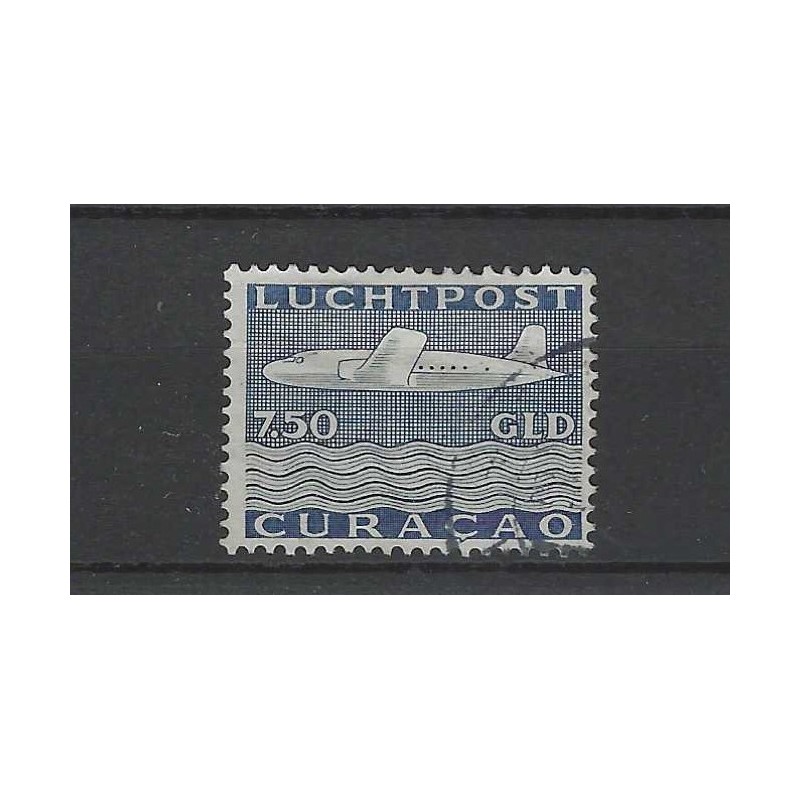 Curacao LP85  Luchtpost 7,5Gld  VFU/gebr CV 110 €