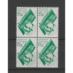 Nederland 238-239 Goudse Glazen blokjes 4 MNH/postfris  CV 565 € Certificaat !