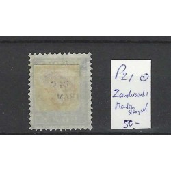 Netherlands P21 Postage due 1892 with "ZANDVOORT-1" Martin cancel VFU/used CV 50+ €