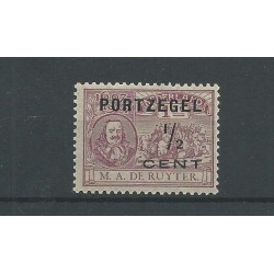 Netherlands P31 with plate flaw 88P MH/unused  CV ?? €