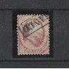 Nederland 5  Willem III 1864 "ROTTERDAM" grotesk in rood CV 100+ €