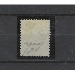 Netherlands 5  Willem III 1864 "ROTTERDAM" grotesk in red CV 100+ €