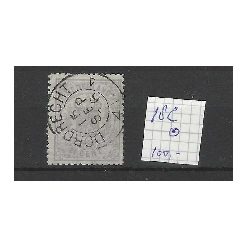 Nederland 18C Wapens met "DORDRECHT 1876" tweeletter  CV 100+ €