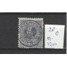 Nederland 28 Willem III 1872 met "ROTTERD:GOUD:S 1894" kleinrond CV 88 €