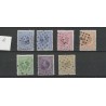 Nederland 19D-27D  Willem III 1872 VFU/gebr CV 88 €