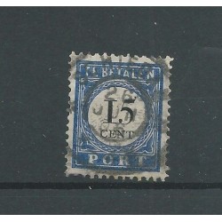 Netherlands P24 with "SCHIEDAM 1905" large round cancel  VFU/used  CV 5+ €