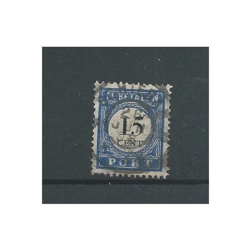 Netherlands P24 with "SCHIEDAM 1905" large round cancel  VFU/used  CV 5+ €