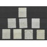 Netherlands  47A, 45B-47B, 45C-48C  Wilhelmina tandingsvariaties VFU/used CV 1510 €