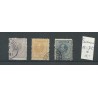 Suriname 1E-7E  Willem III 1873  VFU/used  CV  15 €