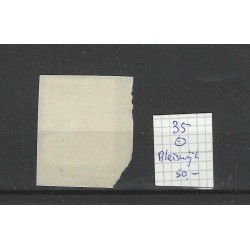 Netherlands  35 Wilhelmina "BLEISWIJK 1897" small round cancel VFU/used CV 50 €