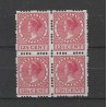 Netherlands R46 Four-sided syncopated perforation block of 4 MNH/postrfis CV 720 €