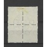 Netherlands R53c Four-sided syncopated perforation block of 4 VFU/used  CV 700 €
