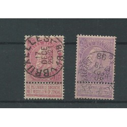 Belgium  58-59   King Leopold II   VFU/used  CV 80 €