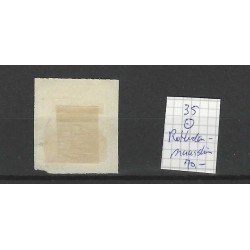 Netherlands  35 Wilhelmina "ROTTERDAM-MAASSLUIS 1899" small round cancel VFU/used CV 70 €