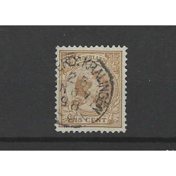 Netherlands 39 Wilhelmina "ROTTERD:KRALINGEN 1898" small round cancel VFU/used CV 35 €