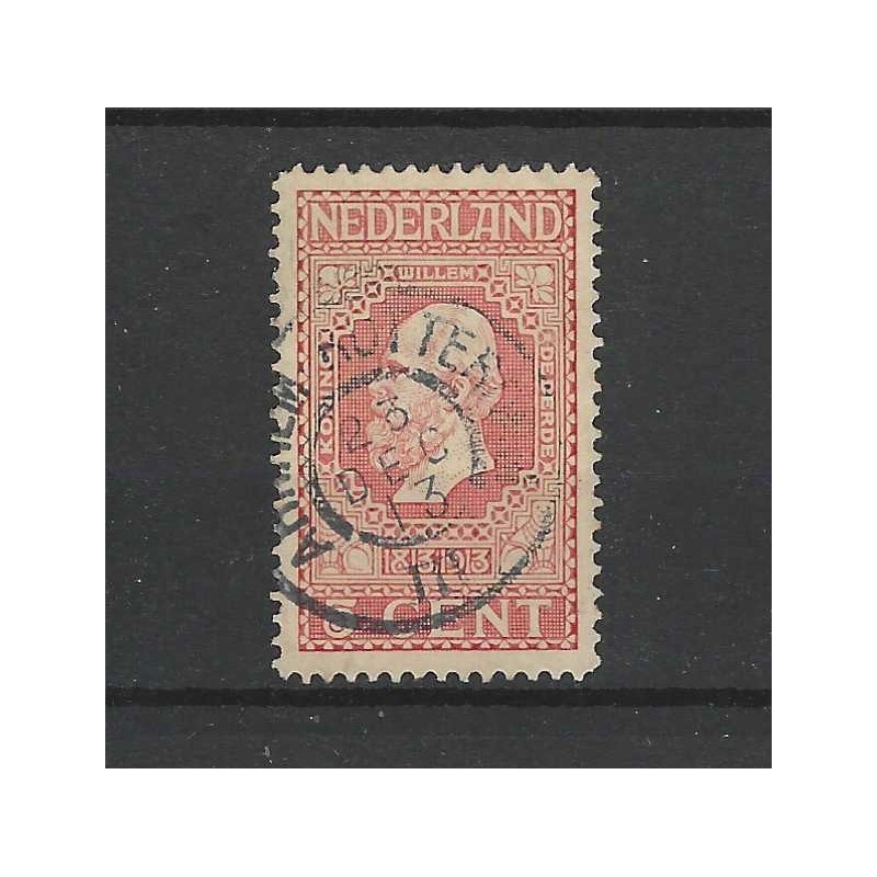 Nederland 92 Jubileum 1913 "ARNHEM-ROTTERDAM 1913" VFU/gebr CV 10+ €