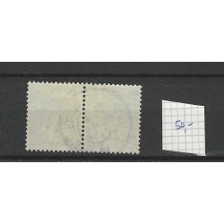 Netherlands 63 Bontkraag "ROTTERDAM-HOEK VAN HOLLAND 1912" VFU/used CV 50+ €