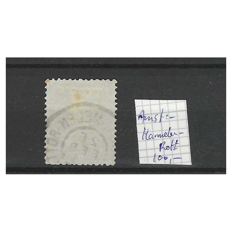 Nederland 60 Bontkraag "AMST:-HARMELEN-ROTT 1903" VFU/gebr CV 100+ €