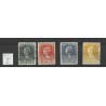 Nederland 121L-126L Wilhelmina 1923 VFU/gebr CV 18 €