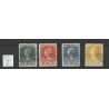 Netherlands 121L-126L Wilhelmina 1923 VFU/used CV 18 €