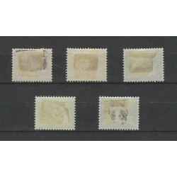 Netherlands 144-148 Numeral  MH/unused CV 35 €