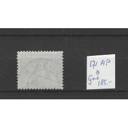 Nederland 171AP "GENT" ipv "CENT" VFU/gebr CV 185 €