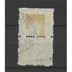Netherlands R35 Syncopated perforation with "GENT" instead of "CENT" VFU/used CV 550 €