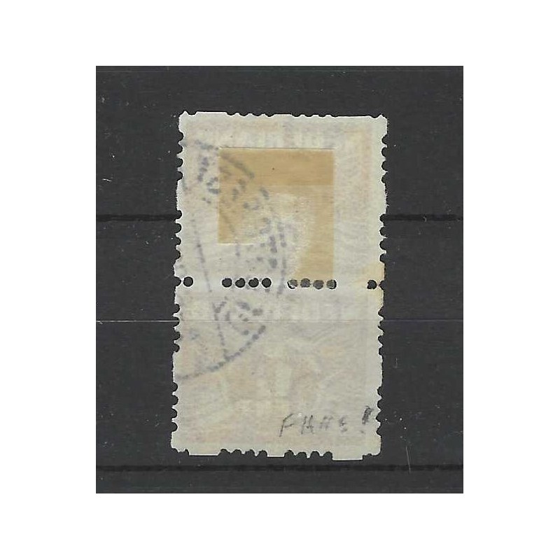 Netherlands R35 Syncopated perforation with "GENT" instead of "CENT" VFU/used CV 550 €