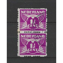 Netherlands R35 Syncopated perforation with "GENT" instead of "CENT" VFU/used CV 550 €