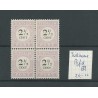 Suriname P9fd "E.T"   Postage due 1892 in block of 4  MH/unused CV  20+ €