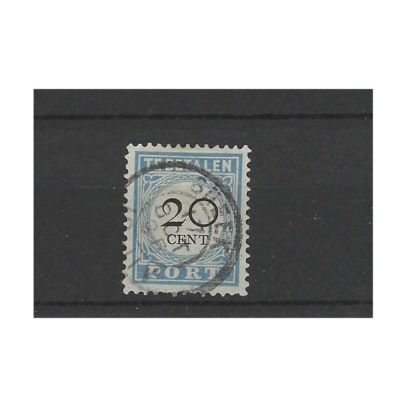 Nederland P10D-III  port 1881 "SNEEK 1895" kleinrond VFU/gebr CV 10 €