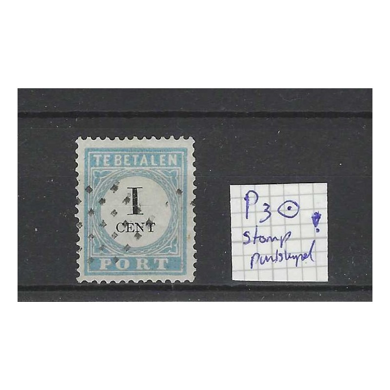 Nederland P3D-III  Port 1881 met STOMP-puntstempel !! VFU/gebr CV ?? €