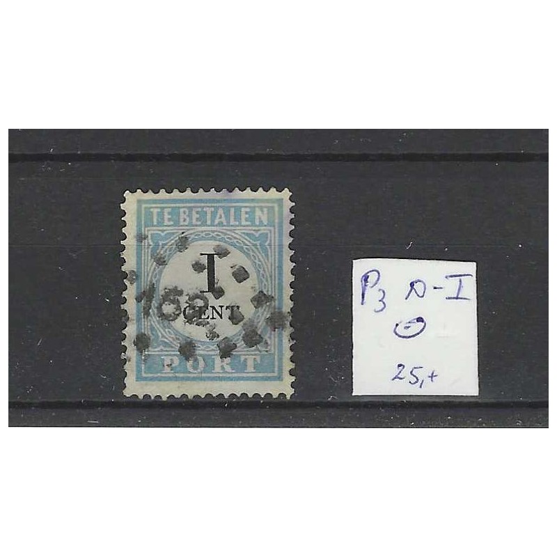 Nederland P3D-I  Port 1881 met puntstempel 152 VFU/gebr CV 45 €